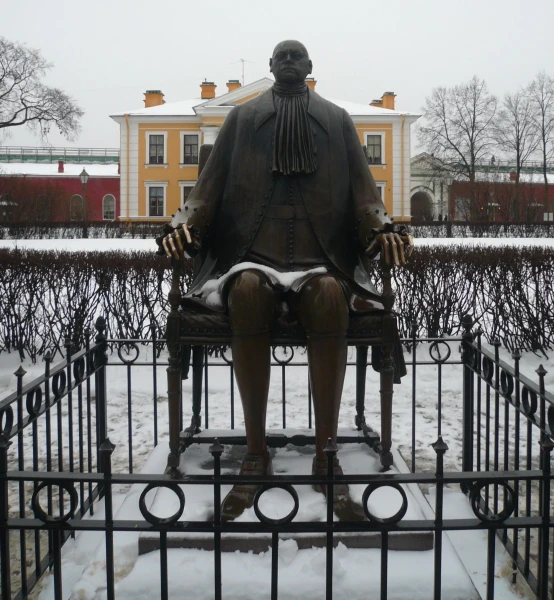 памятник Петру I