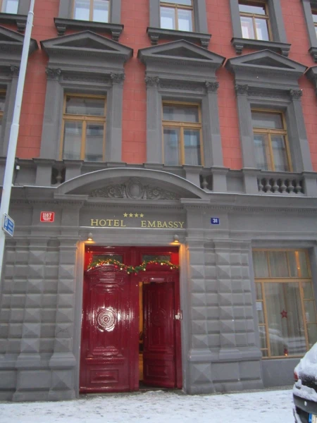 Отель "EuroAgentur Embassy Prague Hotel" 4* - неплохая европейская "четвёрка"