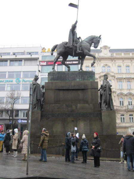 Св.Вацлав на Вацлавской площади