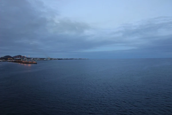 Отплытие с Лансароте.