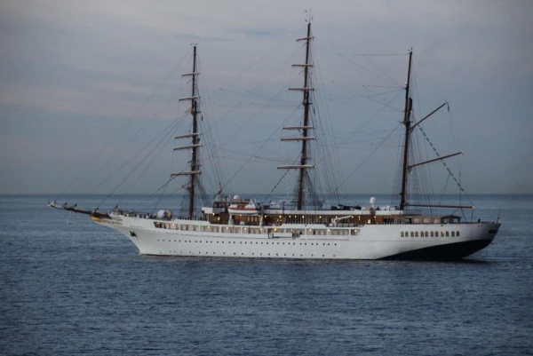 У острова Тенерифе. Sea Cloud II.