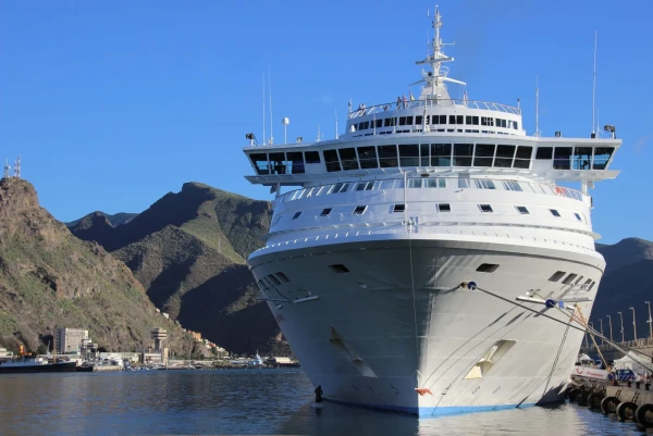 В порту Санта-Крус-де-Тенерифе. Thomson Majesty.