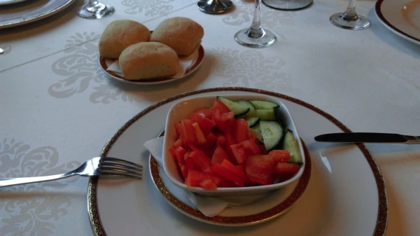 Traian Grand Hotel: завтрак...