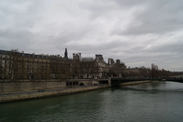 Париж: с моста Notre-Dame
