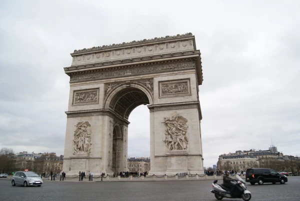 Прогулка по Парижу: Arc de Triomphe