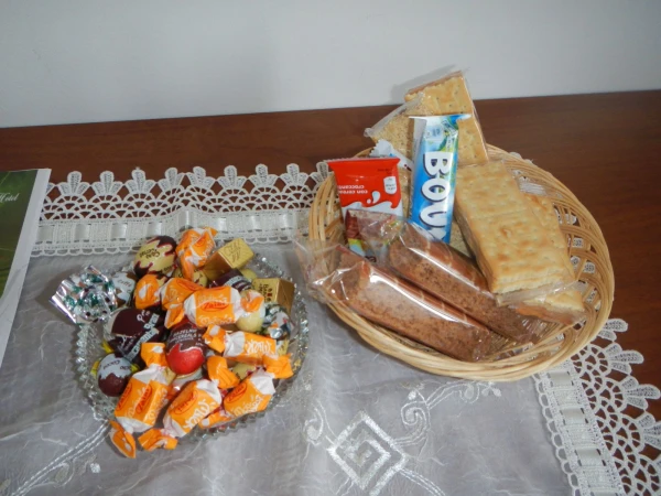 угощение в номере