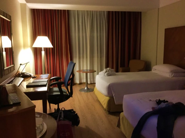 мой номер в Hilton Roma Airport