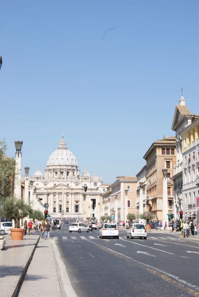 Теперь точно - Рим. Via della Conciliazione