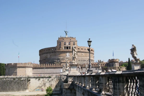 Мавзолей Адриана и Ponte Sant'Angelo...