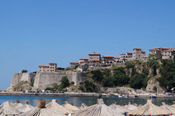 Панорама города. Вид на крепость