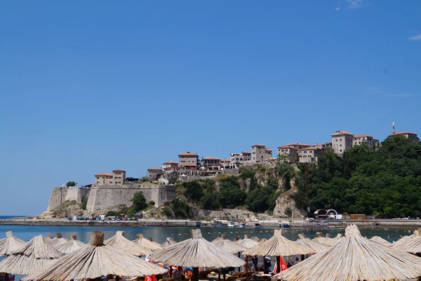 Панорама города. Вид на крепость