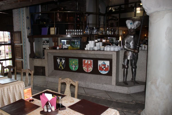 Барная стойка Ресторана Nesselbeck.