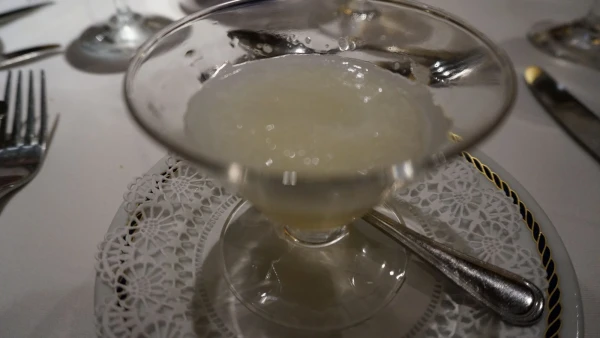 Сорбе из рома и лайма