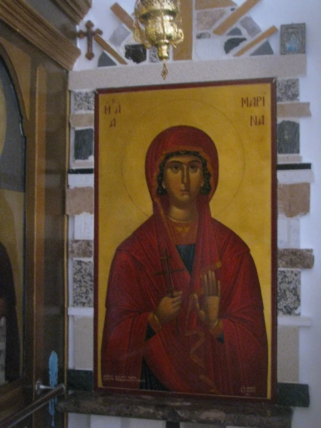 В церкви Святой Марины