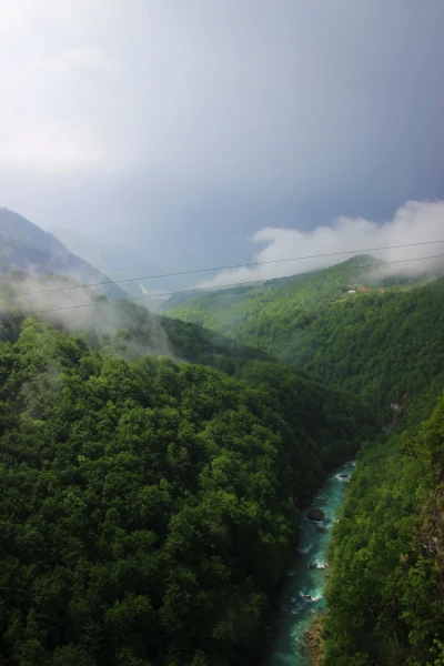 Каньон реки Тара.