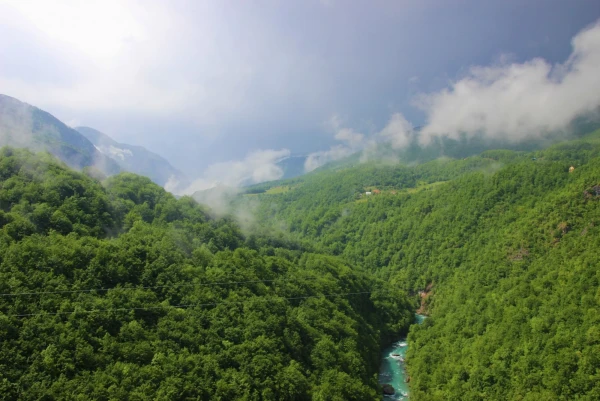 Каньон реки Тара.
