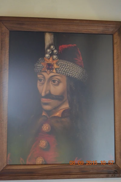 А вот и он - сам Влад Цепеш, граф Дракула.