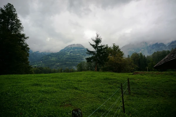 На территории комплекса Ballenberg