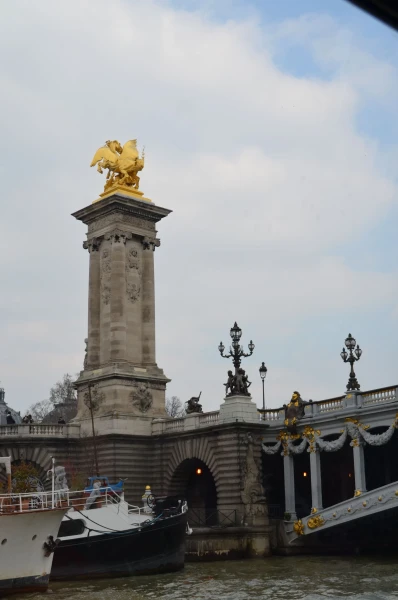 Мост Александра III. Вид с кораблика