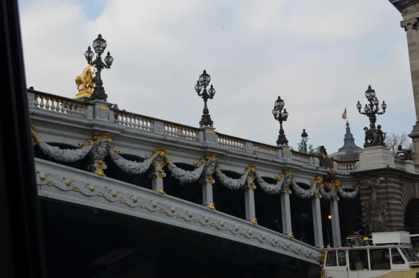Мост Александра III. Вид с кораблика