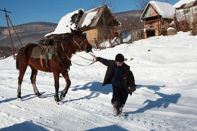 Мальчуган в Мезмае