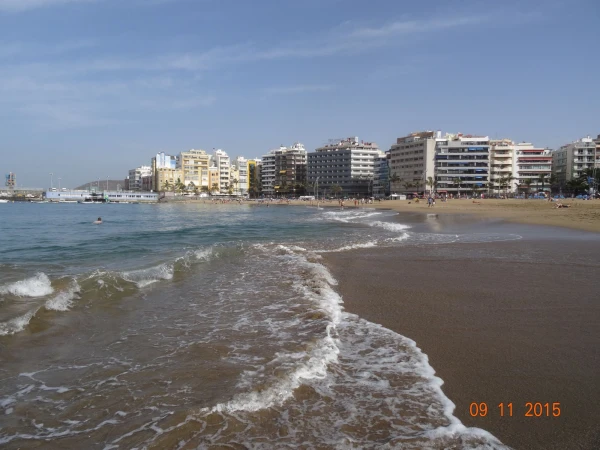 Playa de Las Canteras: "наш" кусочек пляжа...