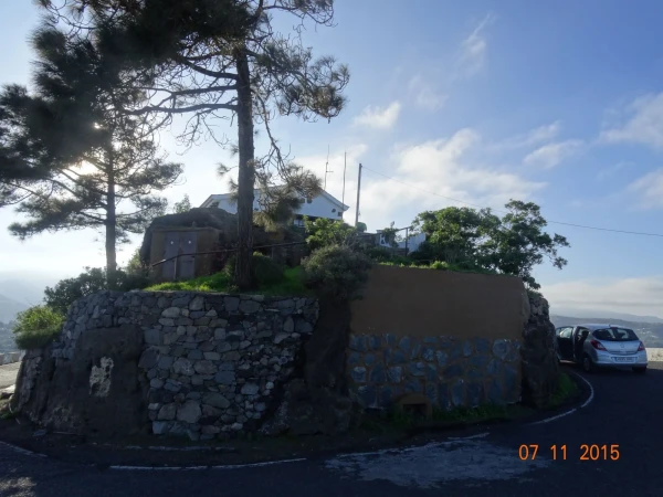  Pico de Bandama. Припарковались как смогли...