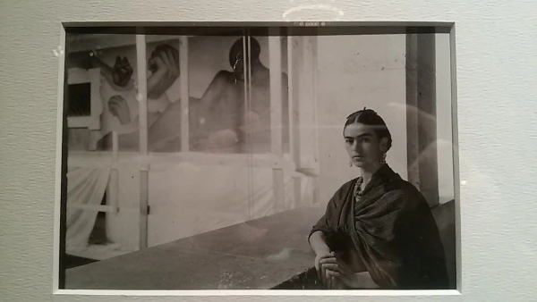 Фото в институте искусств, Детройт, Мичиган, 1932 г.