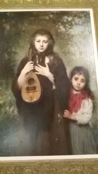 Картины в залах музея Фаберже