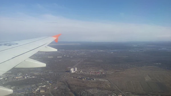 Питер под крылом самолёта