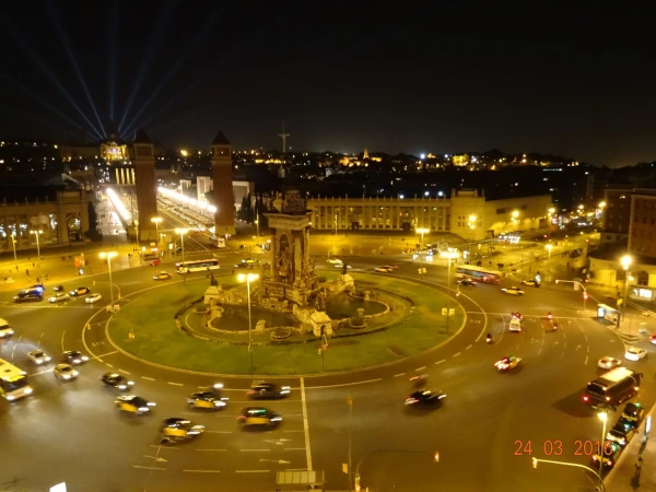 Arenas de Barcelona: вечерние виды...