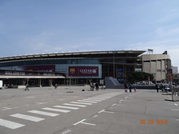 Camp Nou и окрестности...