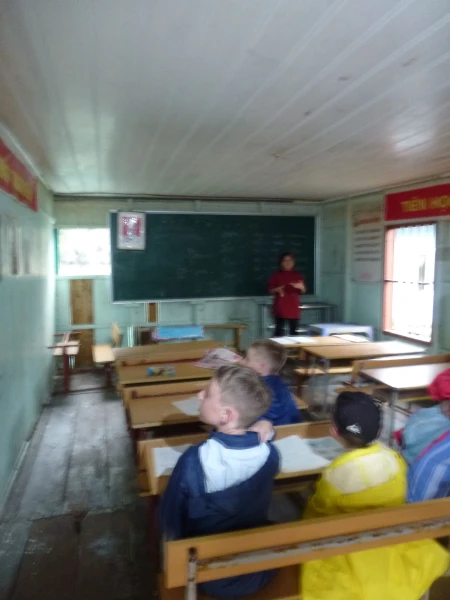 Деревенская школа, открытая в 2012 году