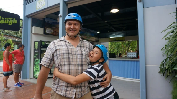 Сентоза. К соревнованиям на картах Luge-Сани готовы!