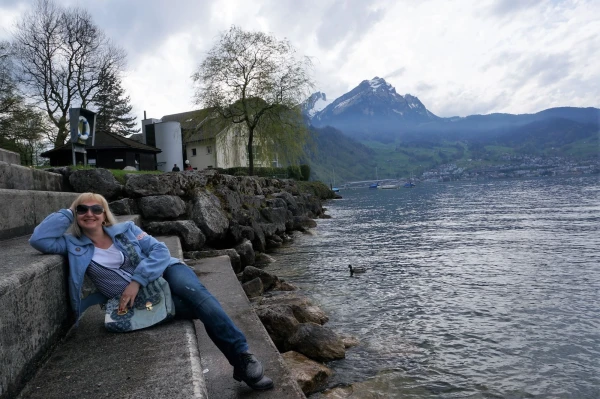 Vierwaldstättersee в городке Фюриген (Fürigen) 