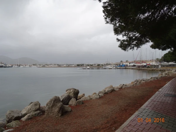 Alcudia, порт...