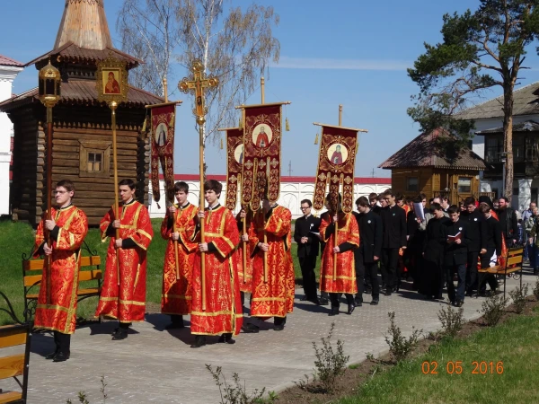 Крестный ход...