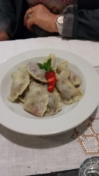вареники с вишней