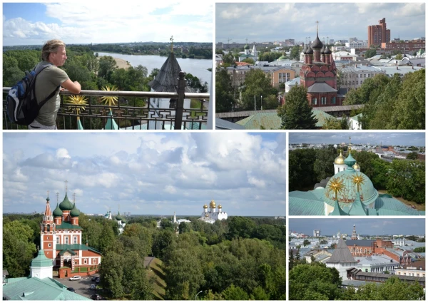 Ярославль, вид сверху