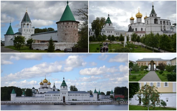 Душа и сердце Костромы, колыбель дома Романовых, белокаменный Ипатьевский монастырь