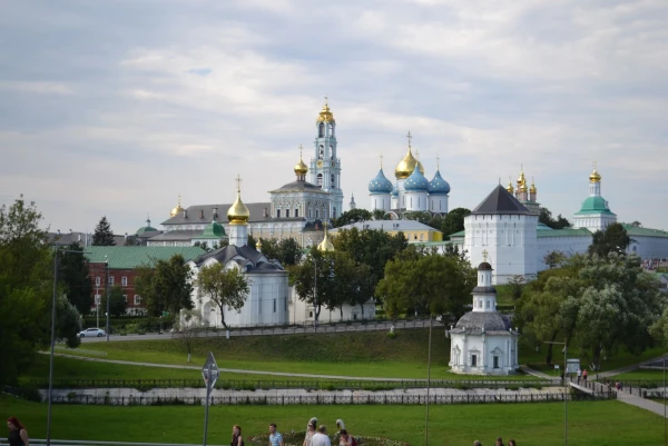 Сергиев Посад – вид со смотровой площадки...