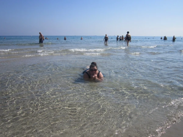 Я в море