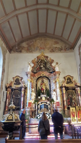 В церкви St. Nikolaus