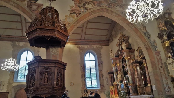 В церкви St. Nikolaus