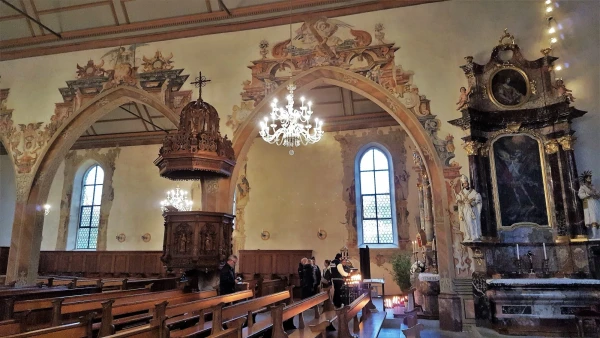В церкви St. Nikolaus