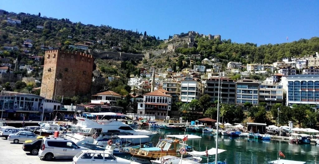 В порту 