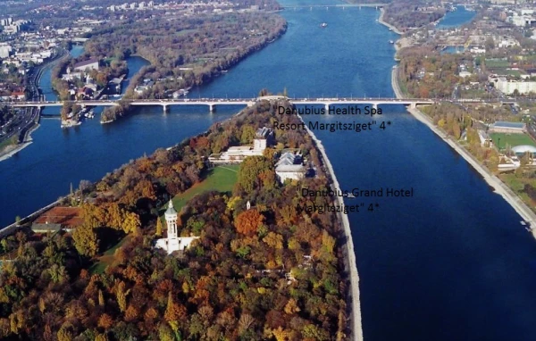 Отели заповедного острова Маргит (интернет).