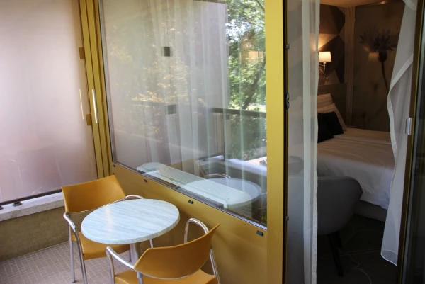 Наш номер в отеле Danubius Health Spa Resort Margitsziget 4* (Будапешт, остров Маргит).