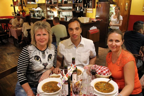 Мы в ресторане Hungarikum Bistro.