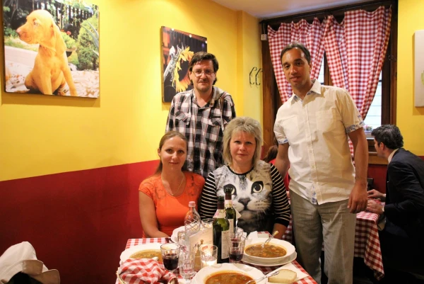 Мы в ресторане Hungarikum Bistro.
